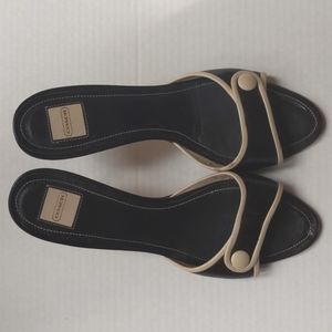 Coach Women Heels P570 Clare Made in Italy Size 7.5B